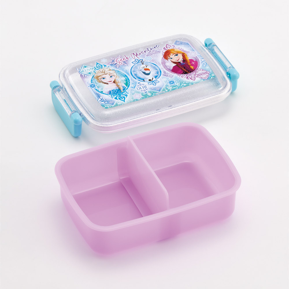 お弁当箱 一段 450ml かわいい キャラクター 食洗機対応 子供 キッズ 仕切り skater スケーター RBF3ANAG アナと雪の女王 25年 アナ雪 ディズニー 女の子 女子【弁当箱 ランチボックス 小学生 幼稚園 食洗機 小さめ 幼児 保育園】