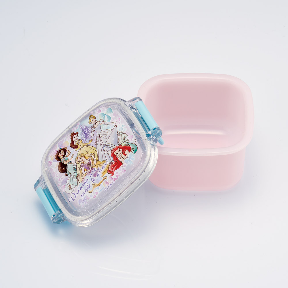 抗菌 お弁当箱 デザート ケース 160ml ミニ 小さめ おかず入れ 食洗機対応 タイトウェア skater RC1AAG ディズニー プリンセス 25年 女の子 女子