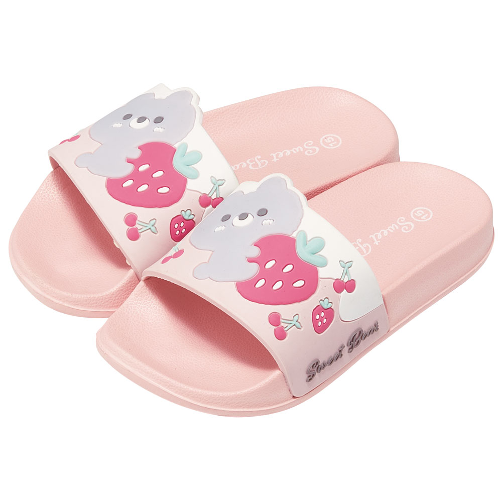 キッズ シャワー サンダル 15cm 15 子供 こども かわいい 夏 海 ビーチ スケーター skater SDSH15 Sweet Bear クマ くま 女の子 女子【プール 海水浴 子ども キャラクター】