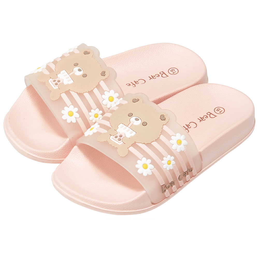 キッズ シャワー サンダル 15cm 15 子供 こども かわいい 夏 海 ビーチ スケーター skater SDSH15 Bear Cafe クマ くま 女の子 女子【プール 海水浴 子ども キャラクター】