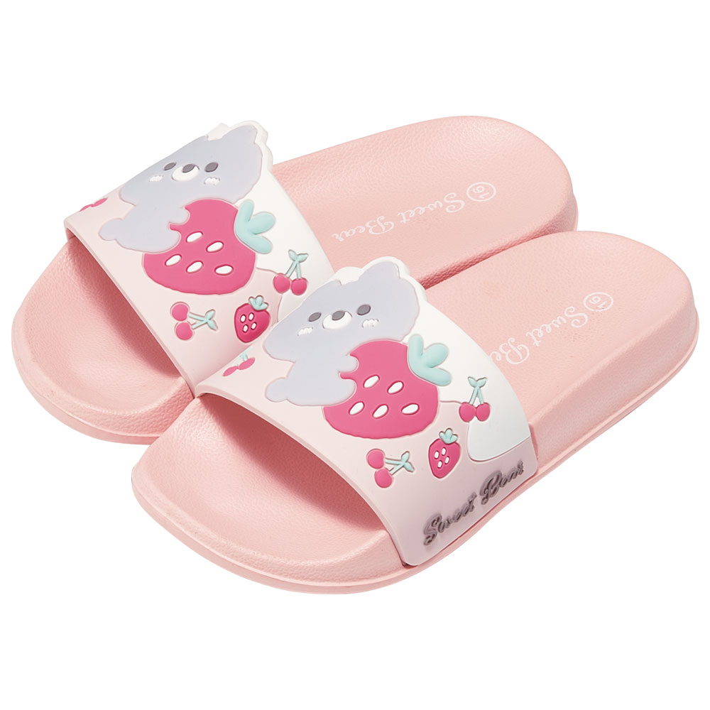キッズ シャワー サンダル 16cm 16 子供 こども かわいい 夏 海 ビーチ スケーター skater SDSH16 Sweet Bear クマ くま 女の子 女子【プール 海水浴 子ども キャラクター】