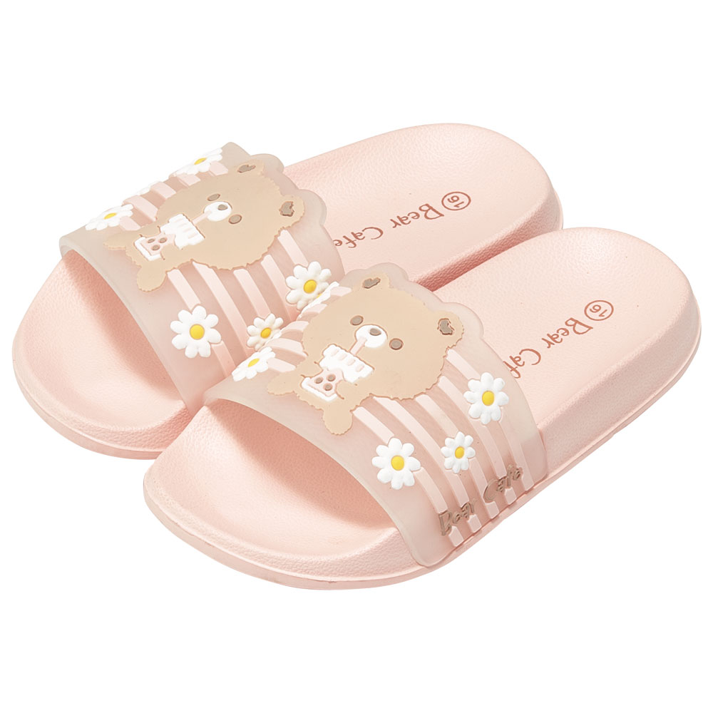 キッズ シャワー サンダル 16cm 16 子供 こども かわいい 夏 海 ビーチ スケーター skater SDSH16 Bear Cafe クマ くま 女の子 女子【プール 海水浴 子ども キャラクター】