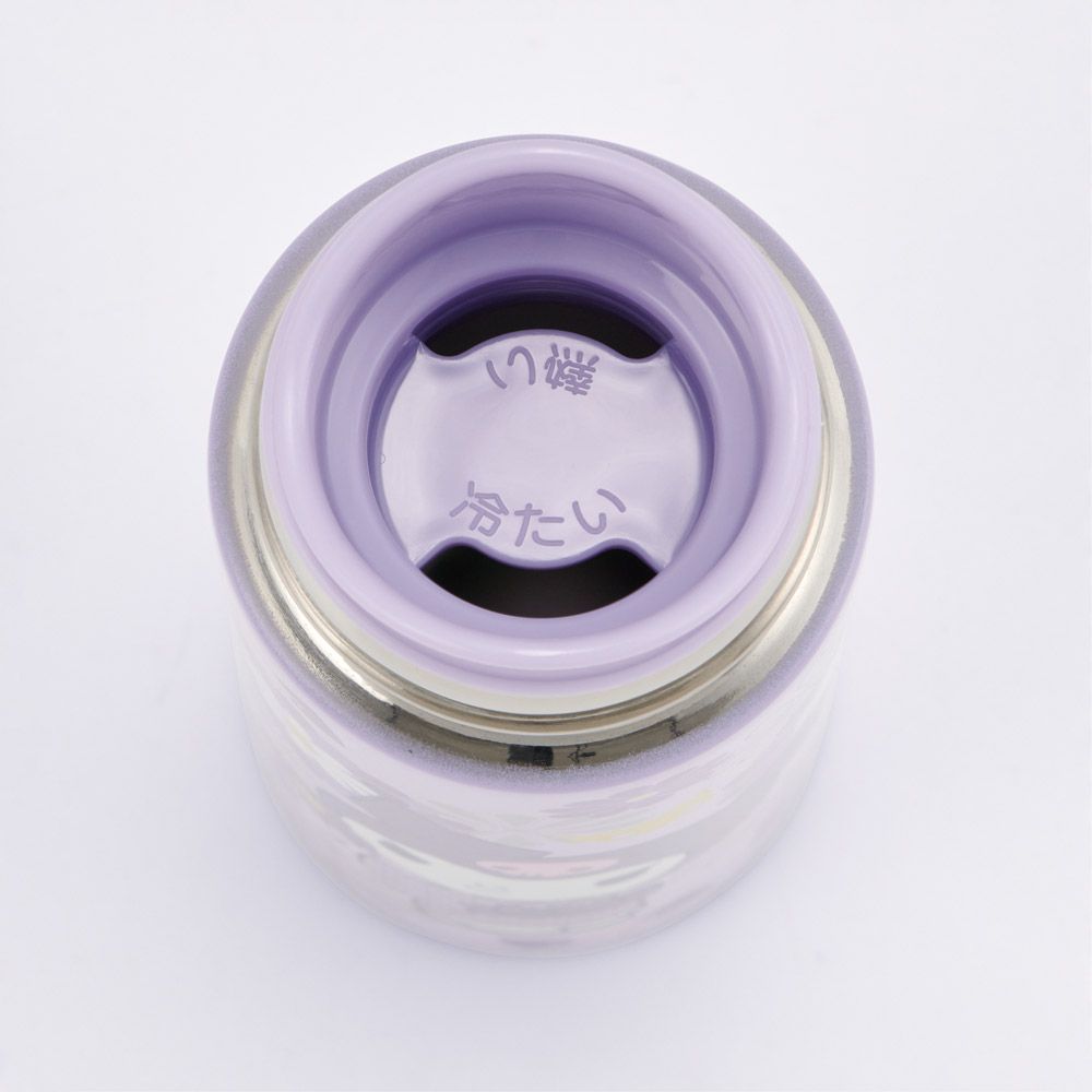 スケーター 水筒 ミニ サイズ 120ml ステンレスボトル キャラクター 子供 キッズ おしゃれ skater SMBC1B クロミ クロミちゃん サンリオ 和柄 和風 菊【軽量 スリム 保冷 保温 シンプル ギフト プレゼント 母の日 誕生日】