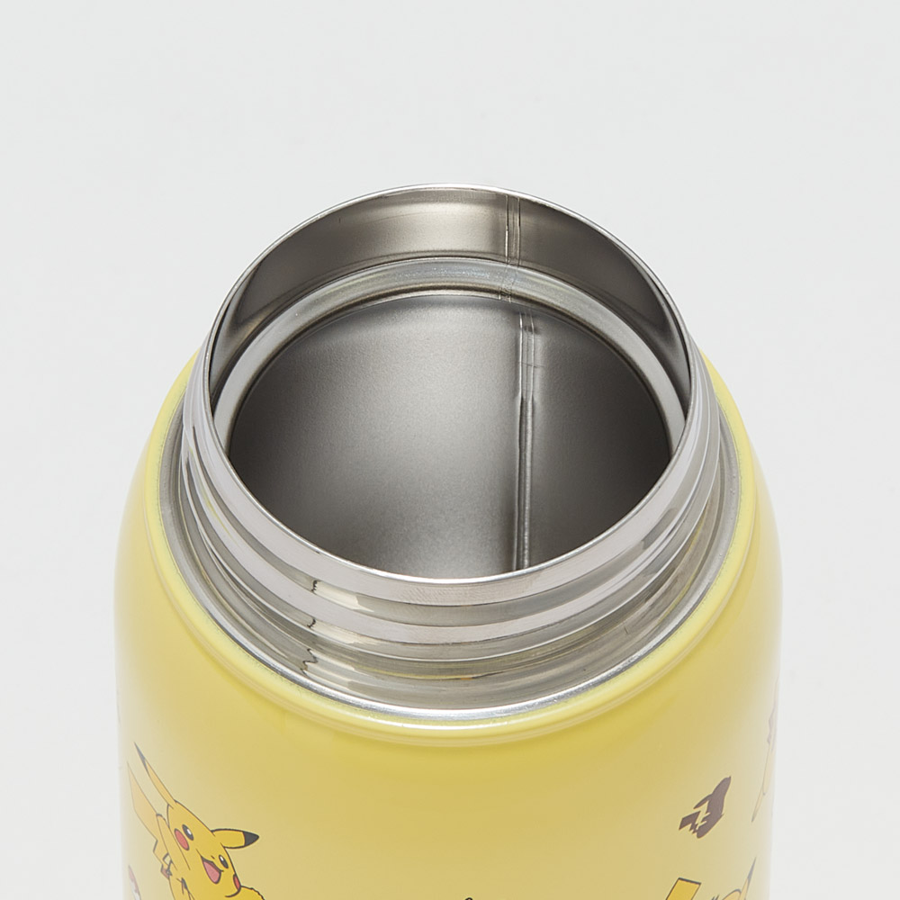 【送料無料】ステンレス マグ ボトル 水筒 350ml 直飲み 保温 保冷 持ち手付き フタ マイボトル スケーター skater SMC3 ポケットモンスター ポケモン ピカチュウ 男の子