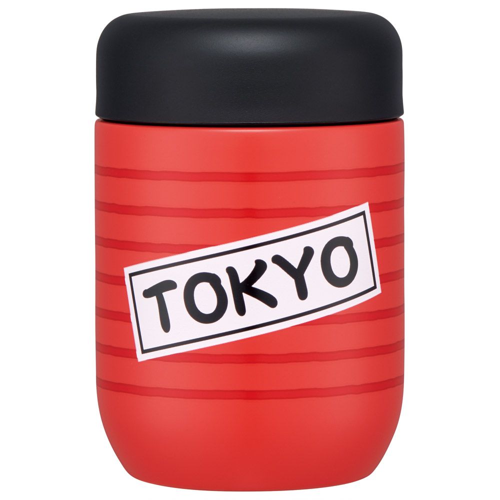 スケーター 水筒 ステンレス マグ ボトル 180ml 保温 保冷 コロンとした かわいい フォルム skater SMGD3 提灯 東京柄 ちょうちん【ポケットサイズ 丸み おしゃれ マグボトル 子供 大人】