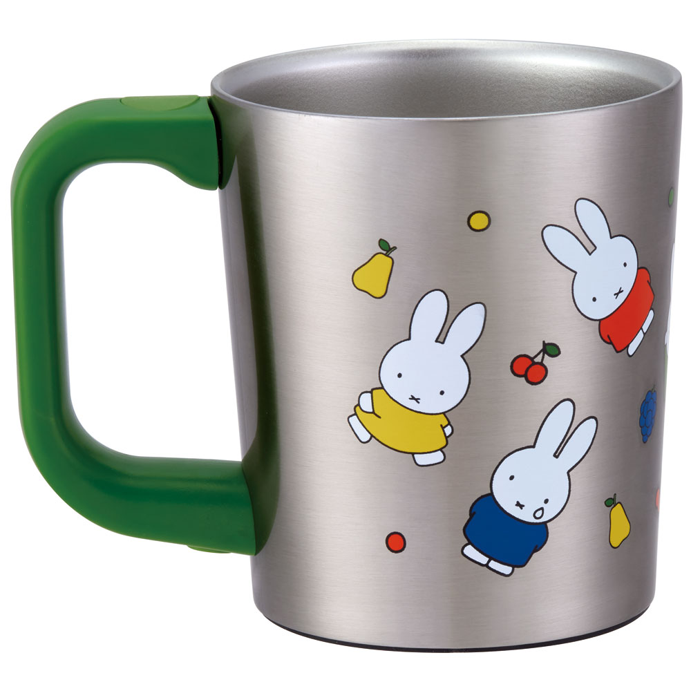 ステンレス マグ コップ 断熱 2層 ステンレス 真空 保温 保冷 ステンマグ STMG3 スケーター skater 21年 ミッフィー Miffy うさこちゃん 女の子 女性