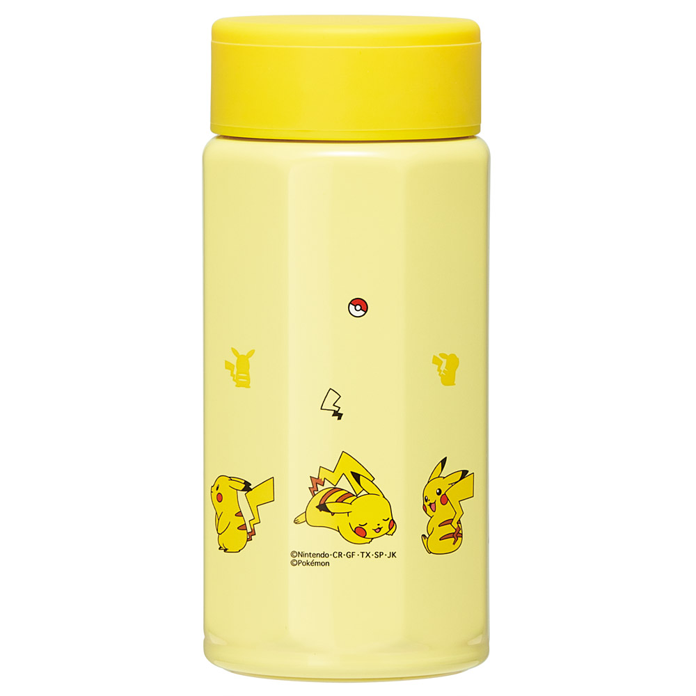 八角形 ステンレス マグボトル 水筒 350ml 保冷 保温 直飲み 大人 キャラクター skater スケーター STO4 ポケットモンスター ポケモン ピカチュウ 男の子