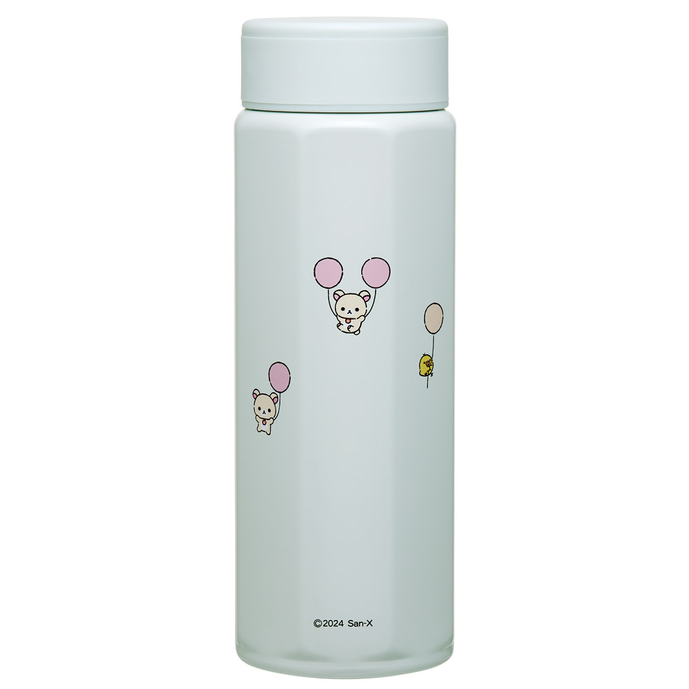 八角形 ステンレス マグボトル 水筒 500ml 保冷 保温 直飲み 大人 キャラクター skater スケーター STO5 リラックマ ふわっと風船 Rilakkuma 女の子 女性