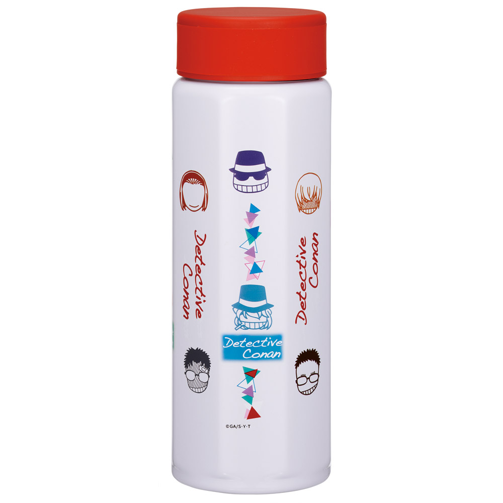 スケーター 水筒 500ml ステンレス 保冷 保温 直飲み 八角形 マグボトル 大人 キャラクター skater STO5 名探偵コナン グッズ【ステンレスボトル マグ ボトル 500 子供 かわいい】
