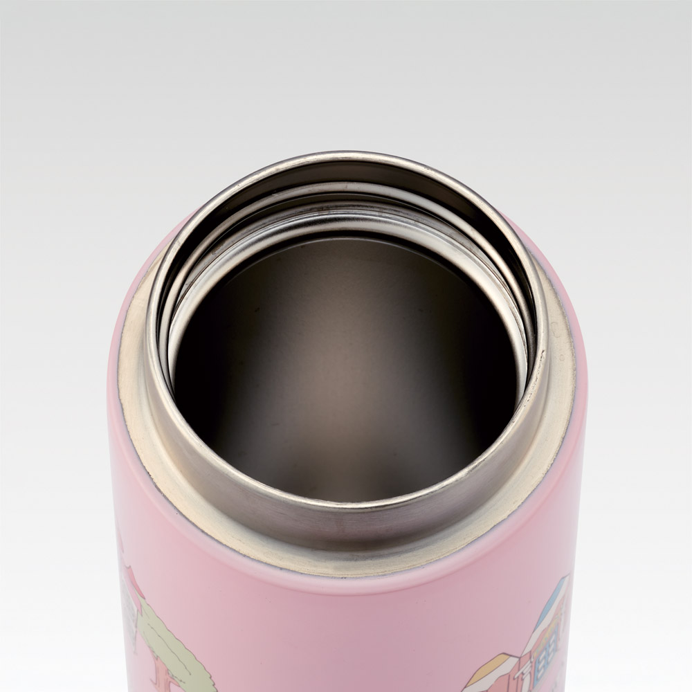 ステンレス マグ ボトル 水筒 450ml 保温 保冷 真空二重構造 直飲み おしゃれ スケーター skater STX5 サンリオ キャラクター 女の子