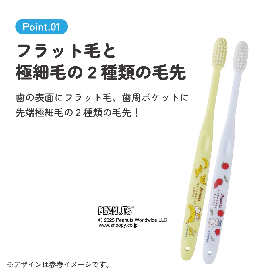 【メール便対象品】 スケーター 歯ブラシ 2本 セット ふつう 衛生 用品 はみがき キャラクター 可愛い TBN1W skater スヌーピー 26年 SNOOPY ピーナッツ PEANUTS【歯ぶらし はぶらし ハブラシ 歯磨き ハミガキ 虫歯 予防 2本入】