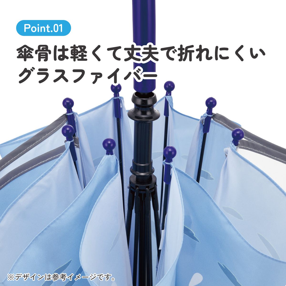 スケーター 子供 傘 40cm 手開き 透明窓付 サイズ 3歳 4歳 5歳 幼稚園 おしゃれ かわいい skater UB40 ブルーイ Bluey グッズ ビンゴ キャラクター【キッズ キャラクター 子供用 かさ カサ 誕生日 プレゼント 雨傘】