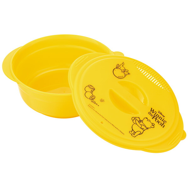 即席ラーメンメーカー●POOH honey●//電子レンジ レンジ調理器 便利 簡単 火を使わない かわいい くまのプーさん Disney ディズニー// スケーター