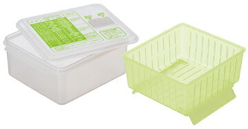ゆで野菜調理ケース[Ｓ]●ベーシック●//温野菜 ヘルシー 便利 電子レンジ調理 時短// スケーター