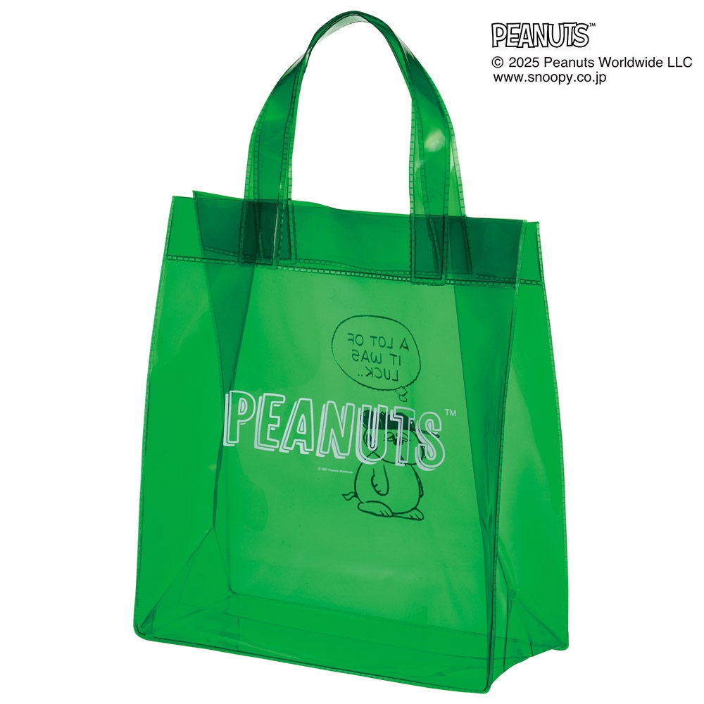 【メール便対象品】 スケーター クリア バッグ 透明 ビニール おでかけ 可愛い かばん カバン ビニル 大人 子供 skater VBH1 オラフ スヌーピー SNOOPY PEANUTS ピーナッツ【キャラクター 可愛い キッズ お出かけ 夏 雨 水】