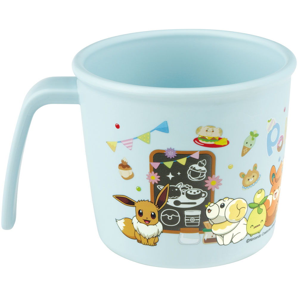 食器 子供用 コップ カップ 持ち手 食洗機対応 電子レンジ 抗菌  skater スケーター XP21AG ポケットモンスター ポケモン ピカチュウ 男の子【割れにくい キッズ おしゃれ 持ちやすい 日本製 幼児】