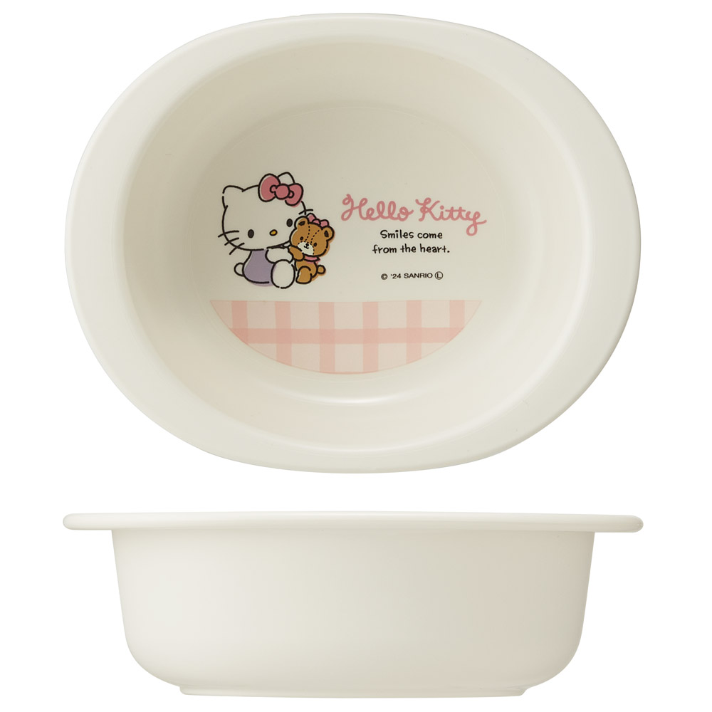 食器 ベビー 離乳食 お皿 小鉢 食洗機 子供 赤ちゃん 電子レンジ 可愛い 抗菌 skater スケーター XP24AG キティ ハローキティ キティちゃん 女の子【割れにくい キッズ おしゃれ 持ちやすい 日本製 幼児】