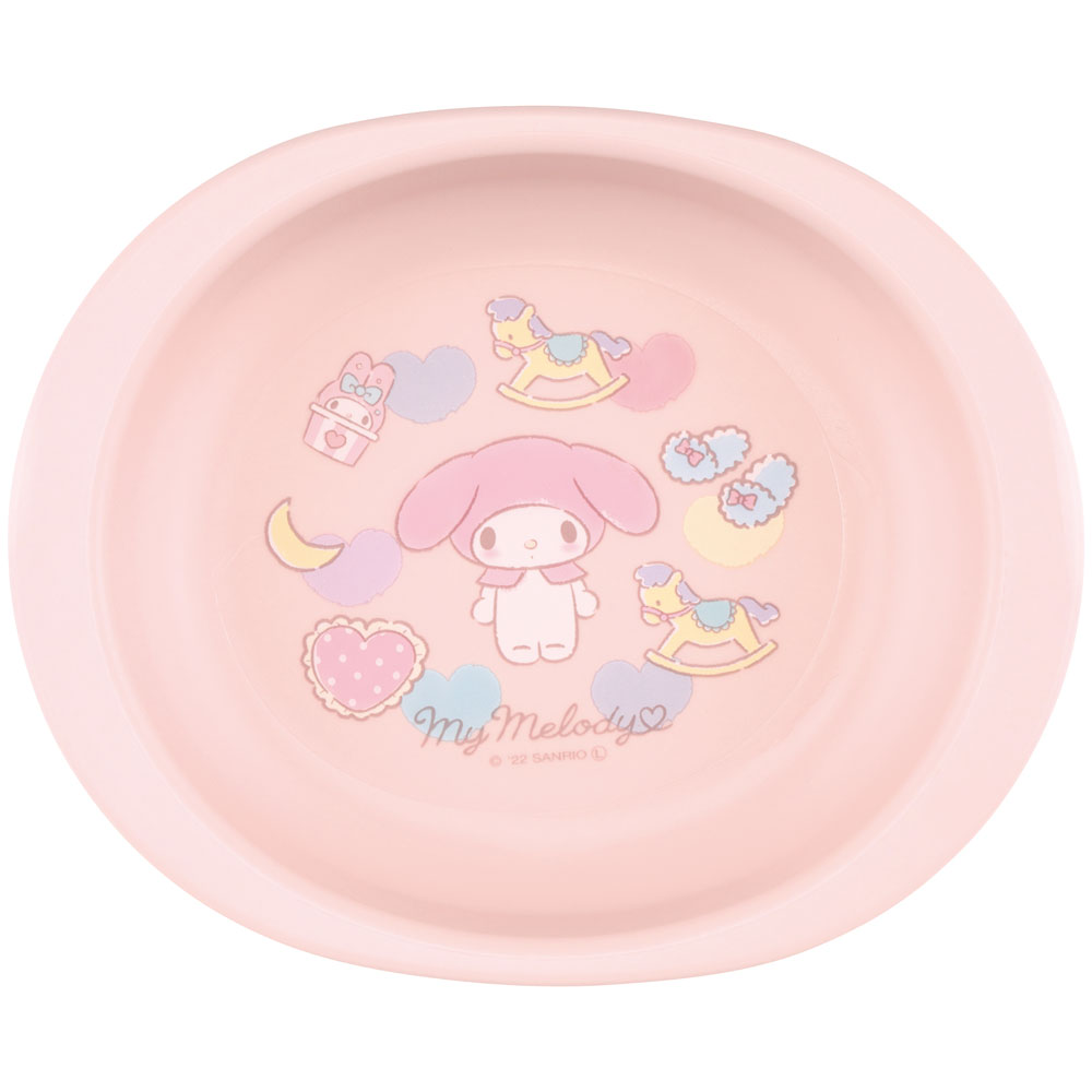 食器 ベビー 離乳食 プレート 皿 小皿 食洗機対応 電子レンジ 抗菌 赤ちゃん スケーター XP25AG マイメロディ マイメロ サンリオ 女の子 女子【割れにくい 子供 キッズ お皿 かわいい おしゃれ】