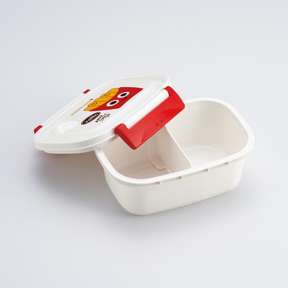 スケーター お弁当箱 1段 レンジ対応 食洗機対応 ランチボックス 430ml 小学生 子供 弁当箱 skater XPM3 バーガーコンクス BURGER CONX 男の子 女の子【おしゃれ 冷凍 レンジ 幼稚園 キッズ 小さめ 小さい】