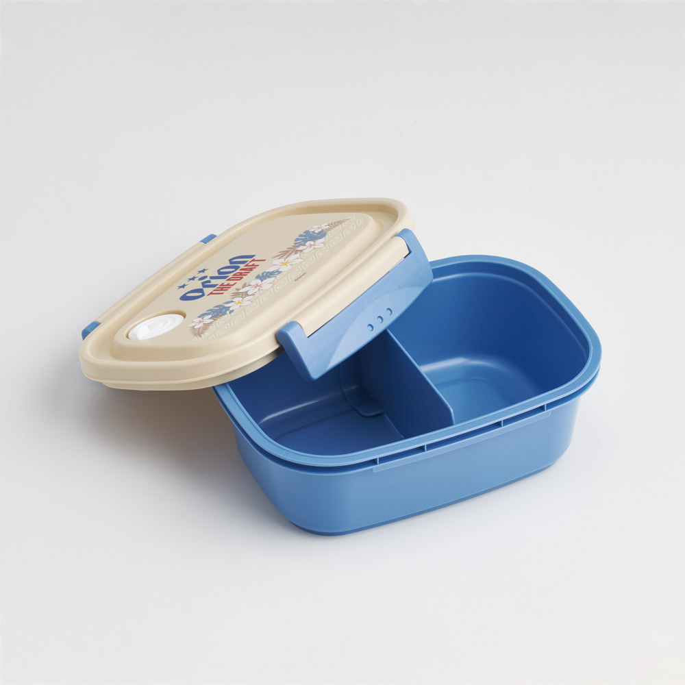 お弁当箱 一段 レンジ対応 食洗機対応 ランチボックス 550ml 小学生 子供 弁当箱 skater スケーター XPM4 オリオンビール Orion ロゴ グッズ