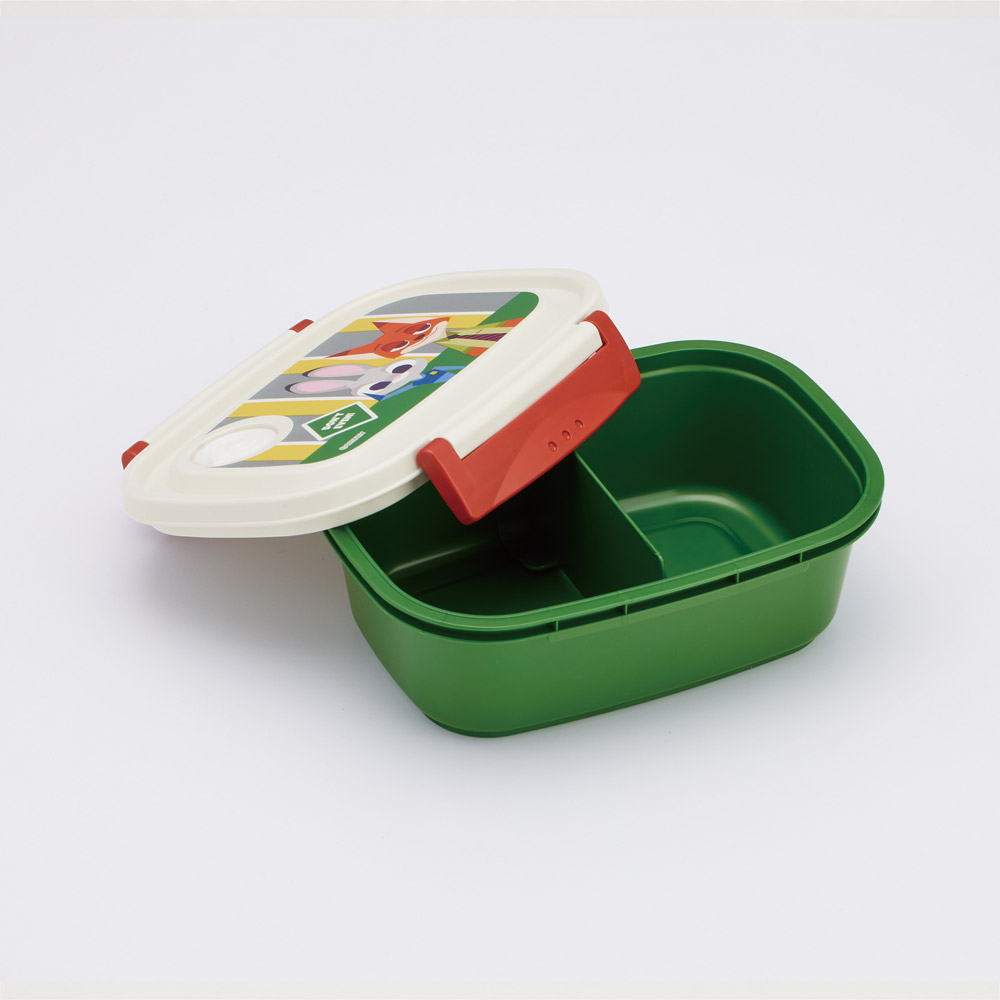 お弁当箱 一段 レンジ対応 食洗機対応 ランチボックス 550ml 小学生 子供 弁当箱 skater スケーター XPM4 ズートピア ニック ディズニー Disney