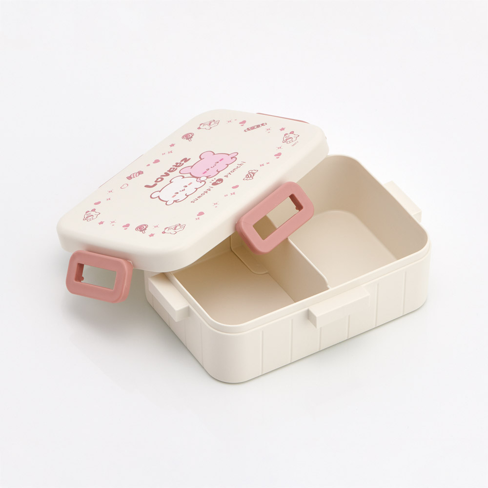 お弁当箱 1段 大人 650ml かわいい シンプル 日本製 弁当箱 お弁当 skater スケーター YZFL7AG らぶい～ず ラブイーズ すもっぴ ぴょんちー グッズ