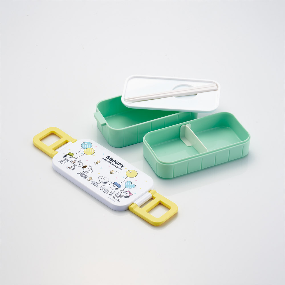 お弁当箱 弁当箱 お弁当 ランチボックス 2段 二段 高校生 中学生 小学生 skater YZW3AG スケーター スヌーピー SNOOPY バルーン ピーナッツ 女性