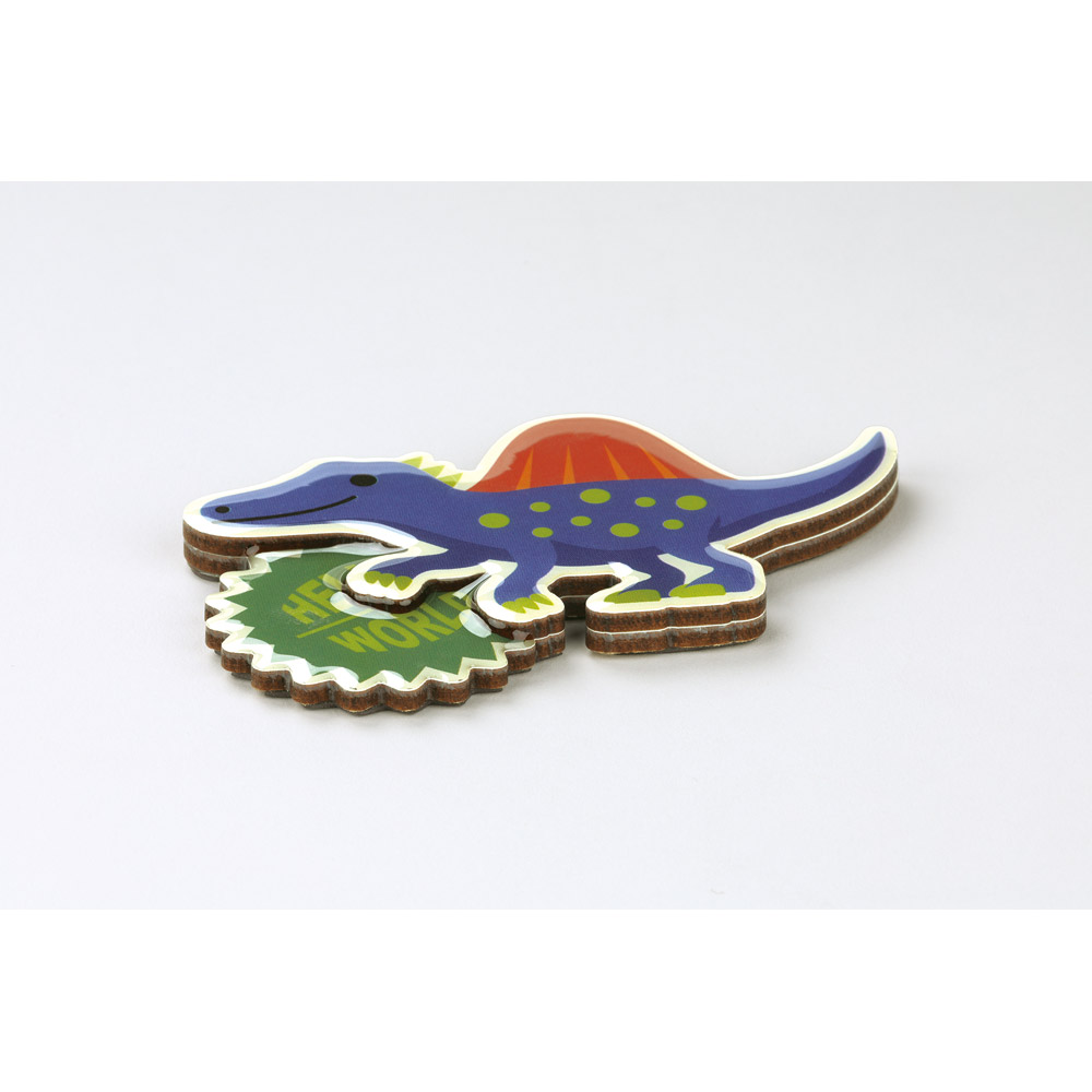 【メール便対象品】 スケーター ダイカット 木製 マグネット 磁石 冷蔵庫 職場 机 かわいい skater ZMGDW1 スピノサウルス ディノサウルス 恐竜 ダイナソー 男の子 男子【キッチン 洗面所 玄関 オフィス ホワイトボード】