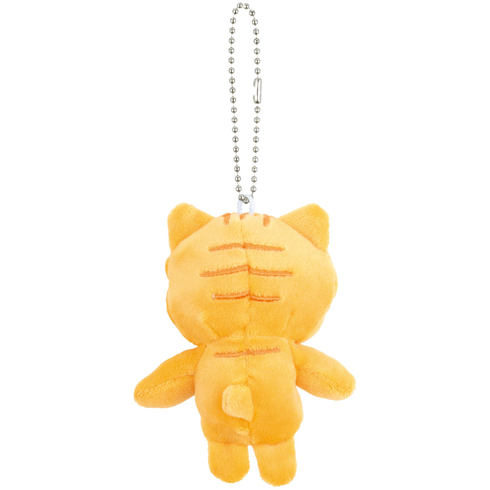 ぬいぐるみ キーホルダー ボールチェーン マスコット かわいい きーほるだー 子供 skater スケーター ZNKH1 とらまる 猫 ねこ にゃんこ グッズ【マスコットチャーム 幼稚園 バッグ カバン 子ども】