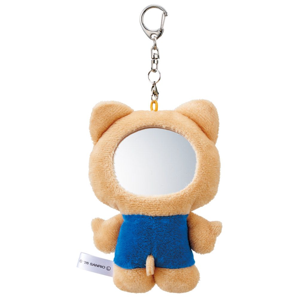 [予約商品][キャンセル不可]スケーター ぬいぐるみミラー キャラクター 鏡 ミラー 可愛い 携帯 メイク直し 身だしなみ skater ZNMD1 日焼け キティ ハローキティ キティちゃん サンリオ【手鏡 ハンドミラー メイク きれい かわいい】