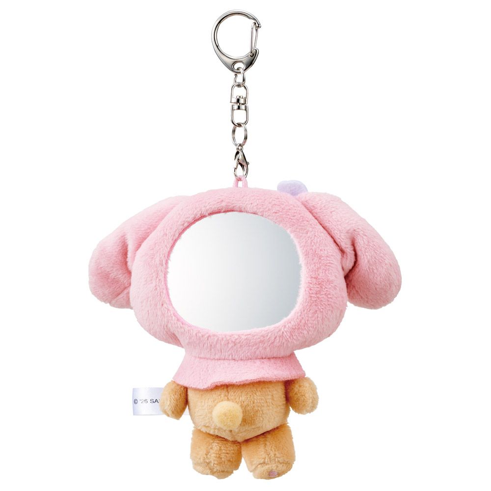 [予約商品][キャンセル不可]スケーター ぬいぐるみミラー キャラクター 鏡 ミラー 可愛い 携帯 メイク直し 身だしなみ skater ZNMD1 日焼け マイメロディ マイメロ サンリオ 女の子 女子【手鏡 ハンドミラー メイク きれい かわいい】