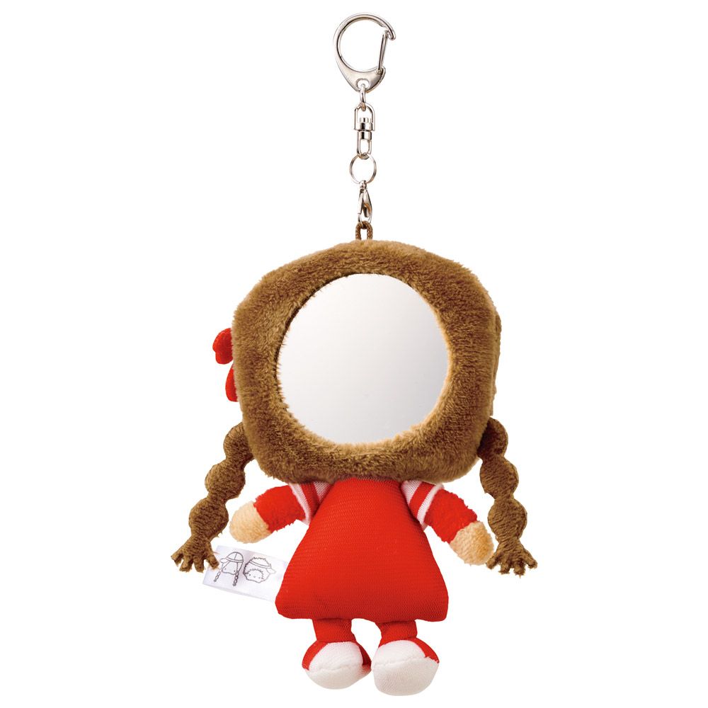 [予約商品][キャンセル不可]スケーター ぬいぐるみミラー キャラクター 鏡 ミラー 可愛い 携帯 メイク直し 身だしなみ skater ZNMD1 日焼け パティ パティ＆ジミー 女の子 キッズ 子供 大人【手鏡 ハンドミラー メイク きれい かわいい】