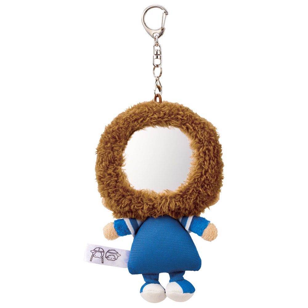 [予約商品][キャンセル不可]スケーター ぬいぐるみミラー キャラクター 鏡 ミラー 可愛い 携帯 メイク直し 身だしなみ skater ZNMD1 日焼け ジミー パティ＆ジミー 女の子 キッズ 子供 大人【手鏡 ハンドミラー メイク きれい かわいい】