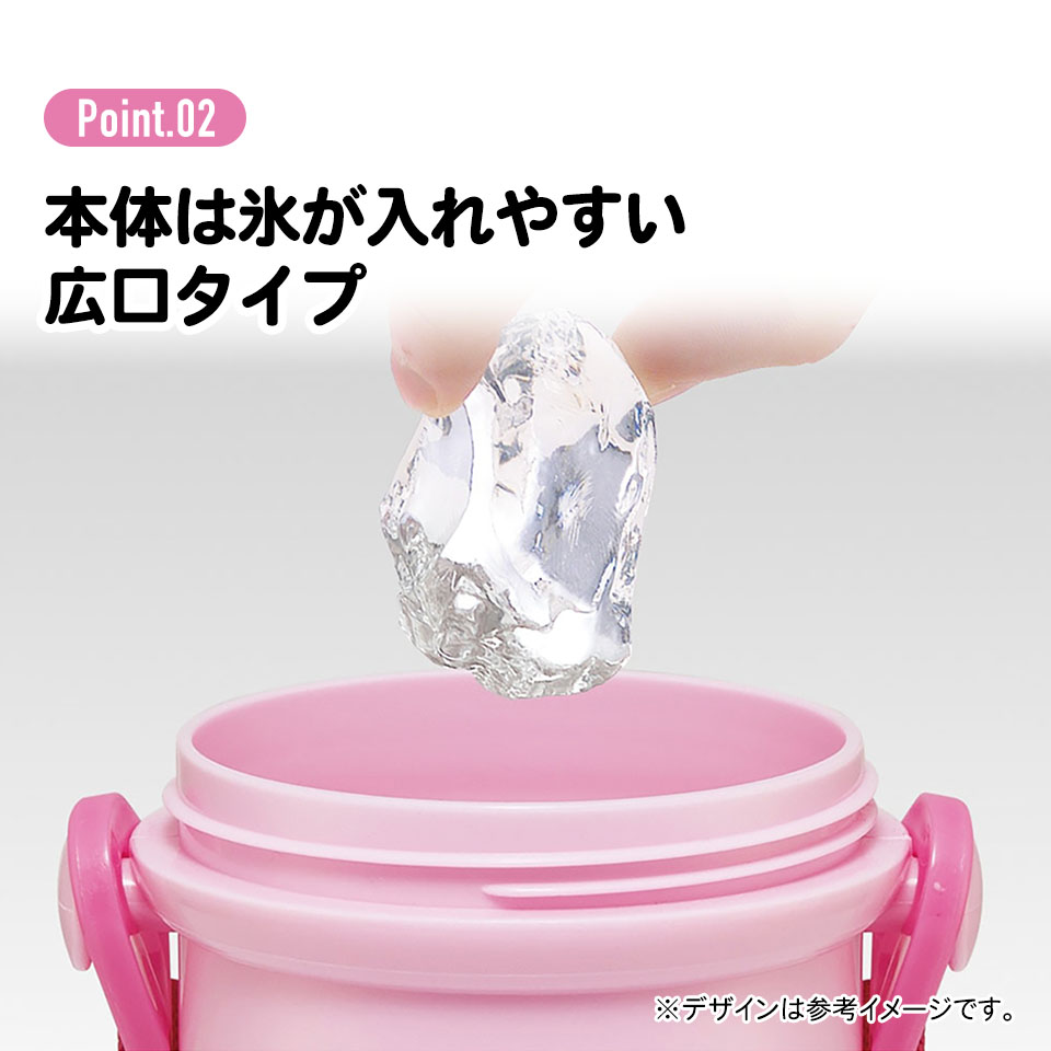 子供用 直飲み プラスチック 水筒 480ml キミとアイドルプリキュア／PSB5SANAG_4973307707056