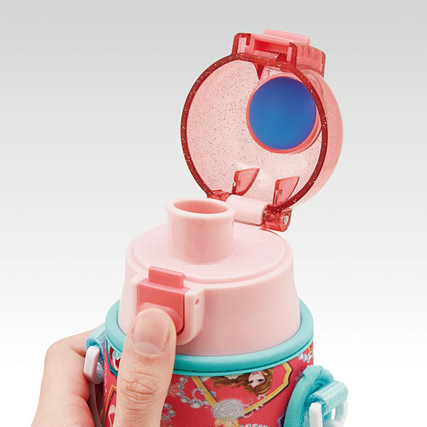 カバー付ダイレクトステンレスボトル 470ml プリンセス17/KSDC4_4973307379956