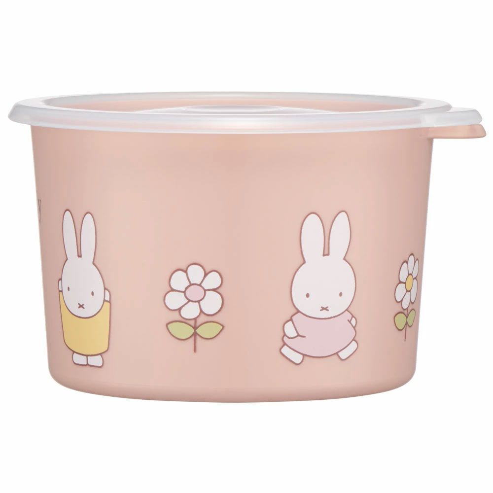 ワンタッチ 密閉 保存容器 S 600ml プラスチック 日本製 蓋付き 食品保存 軽い skater スケーター SOT6 ミッフィー Miffy うさこちゃん 女の子 女性