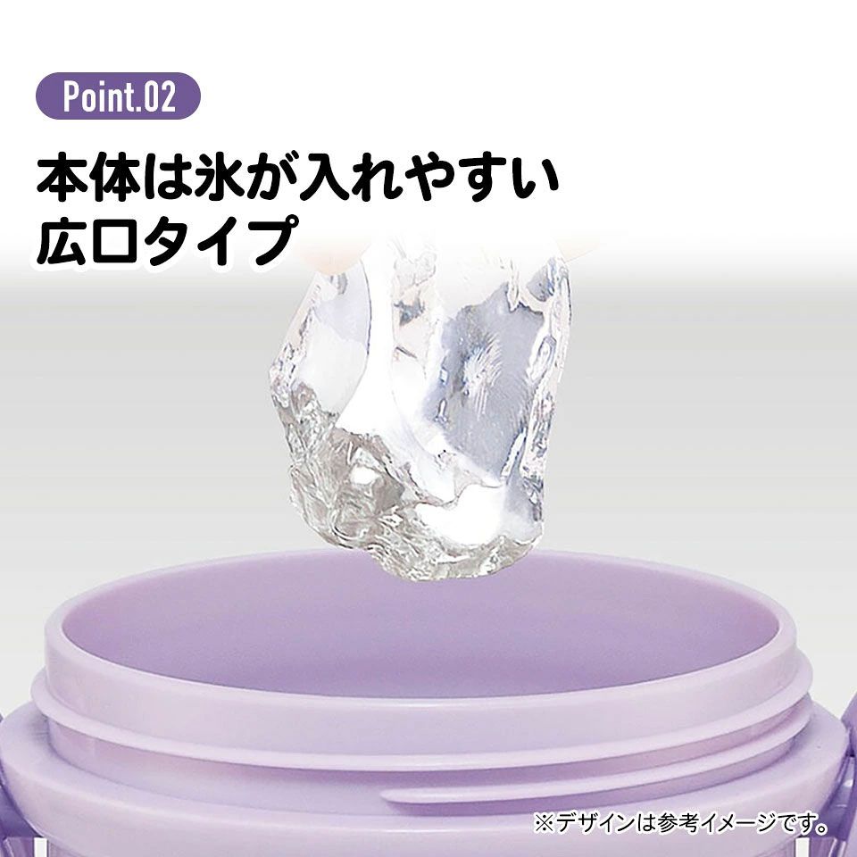 【送料無料】子供用 直飲み プラスチック 水筒 480ml ポケピース24/PSB5SANAG_4973307665103