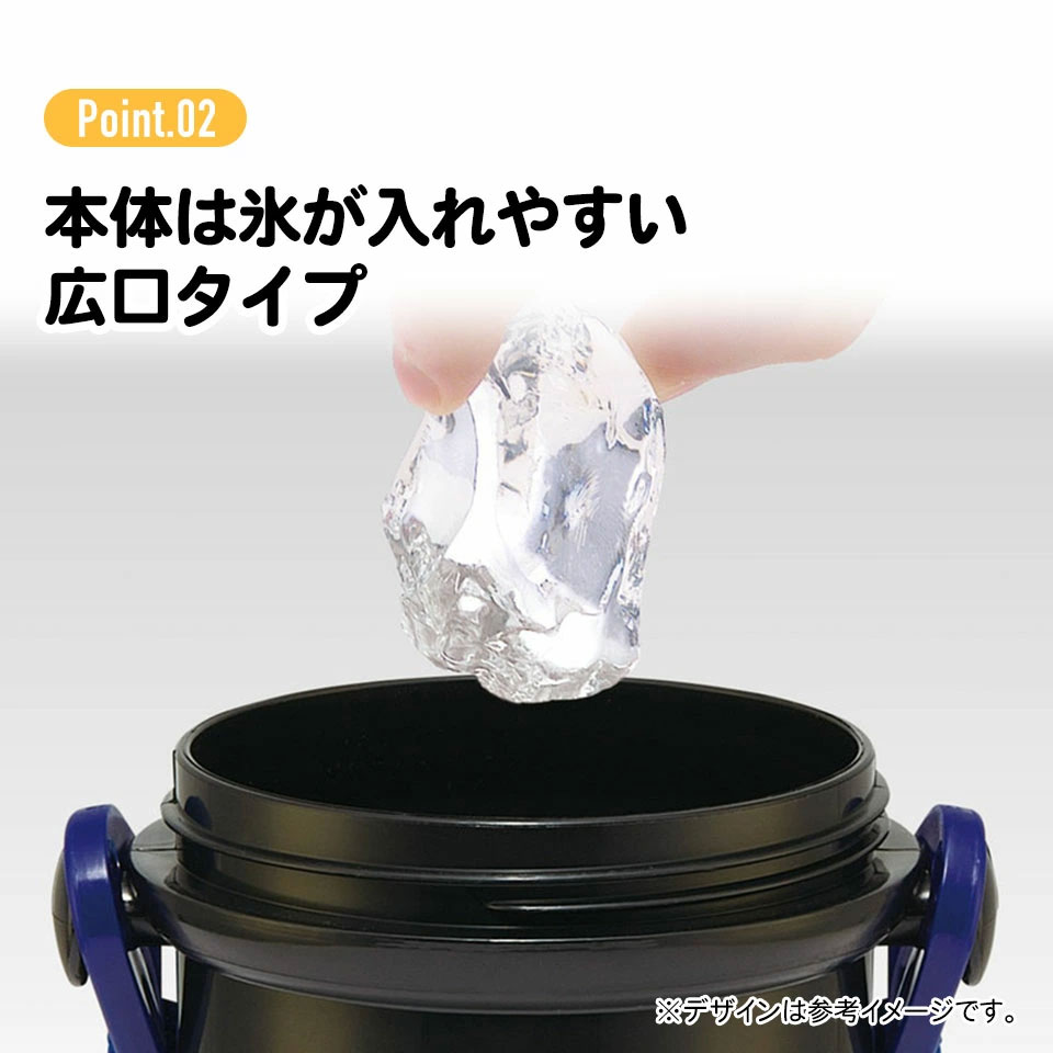 水筒 直飲み プラスチック 大容量 480ml 食洗機対応 キッズ 幼児 ワンタッチ skater スケーター PSB5SANAG ドラゴンボール DAIMA ダイマ DB 孫悟空(ミニ)【ショルダー ベルト 子供 こども 子ども 子供用 小学生 小学校 食洗機】