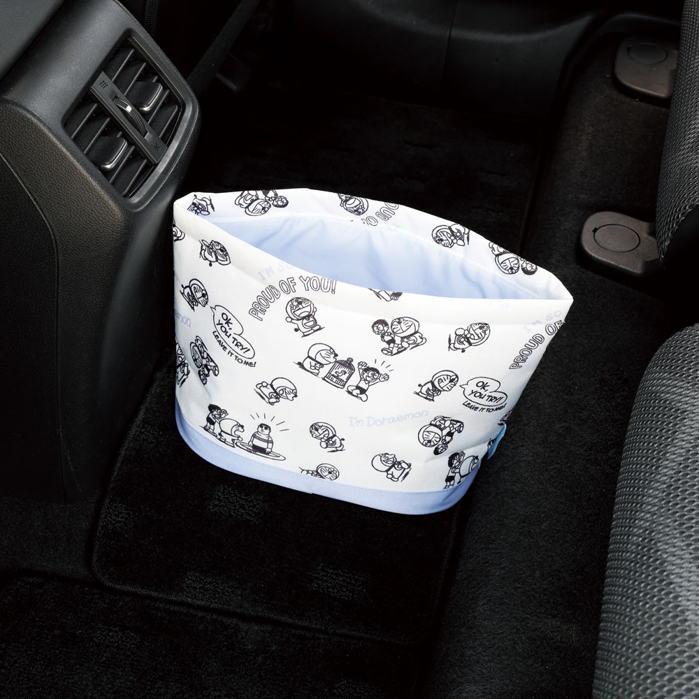 ダスト ボックス ドラえもん 車 小物整理 ゴミ箱 サンリオ CDB1 スケーター【カー用品 車内 便利 ドライブ グッズ かわいい キャラクター Sanrio アイムドラえもん】