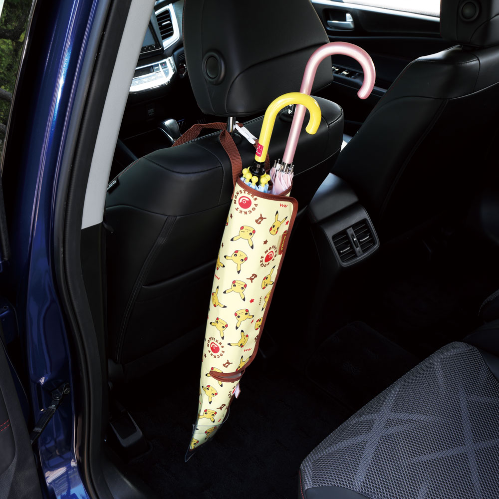 【メール便対象品】 傘 カバー ポケモン ピカチュウ カー用品 車 便利 CUBC1 スケーター【車内 車中 雨の日 傘入れ 収納 ドライブ グッズ かわいい キャラクター ポケットモンスター】 【 レイン】