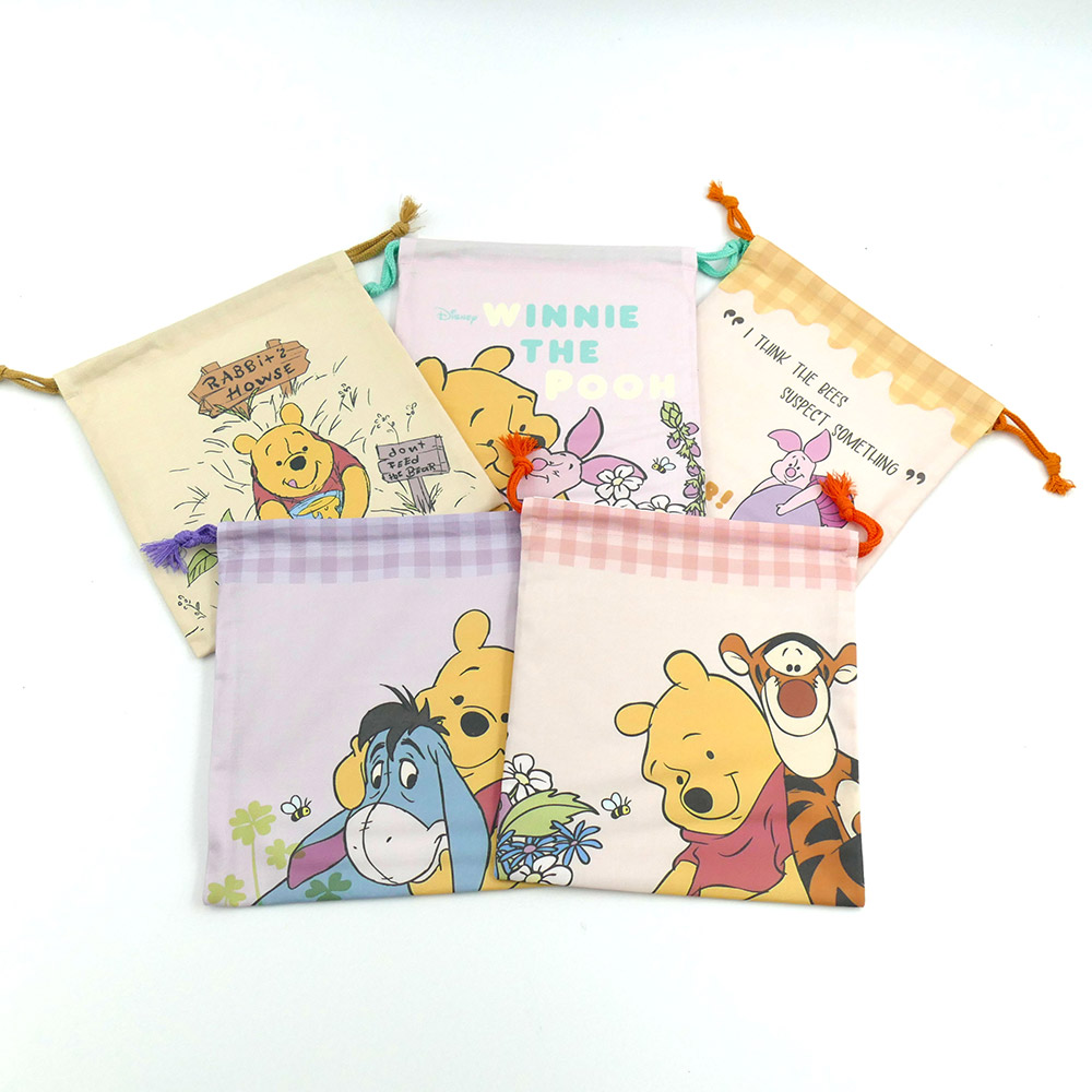 スケーター キャラクター ミステリーボックス巾着 単品 Lサイズ ミステリーボックス KBB22 skater くまのプーさん プーさん Pooh 女性 レディース【ブラインド ランチ巾着 ランダム お楽しみ サプライズ】