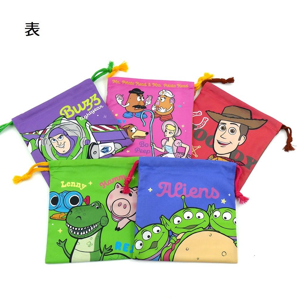 スケーター キャラクター ミステリーボックス巾着 単品 Mサイズ KBB21 skater トイストーリー トイ・ストーリー 男の子 女の子【ブラインド ランチ巾着 ランダム お楽しみ サプライズ】