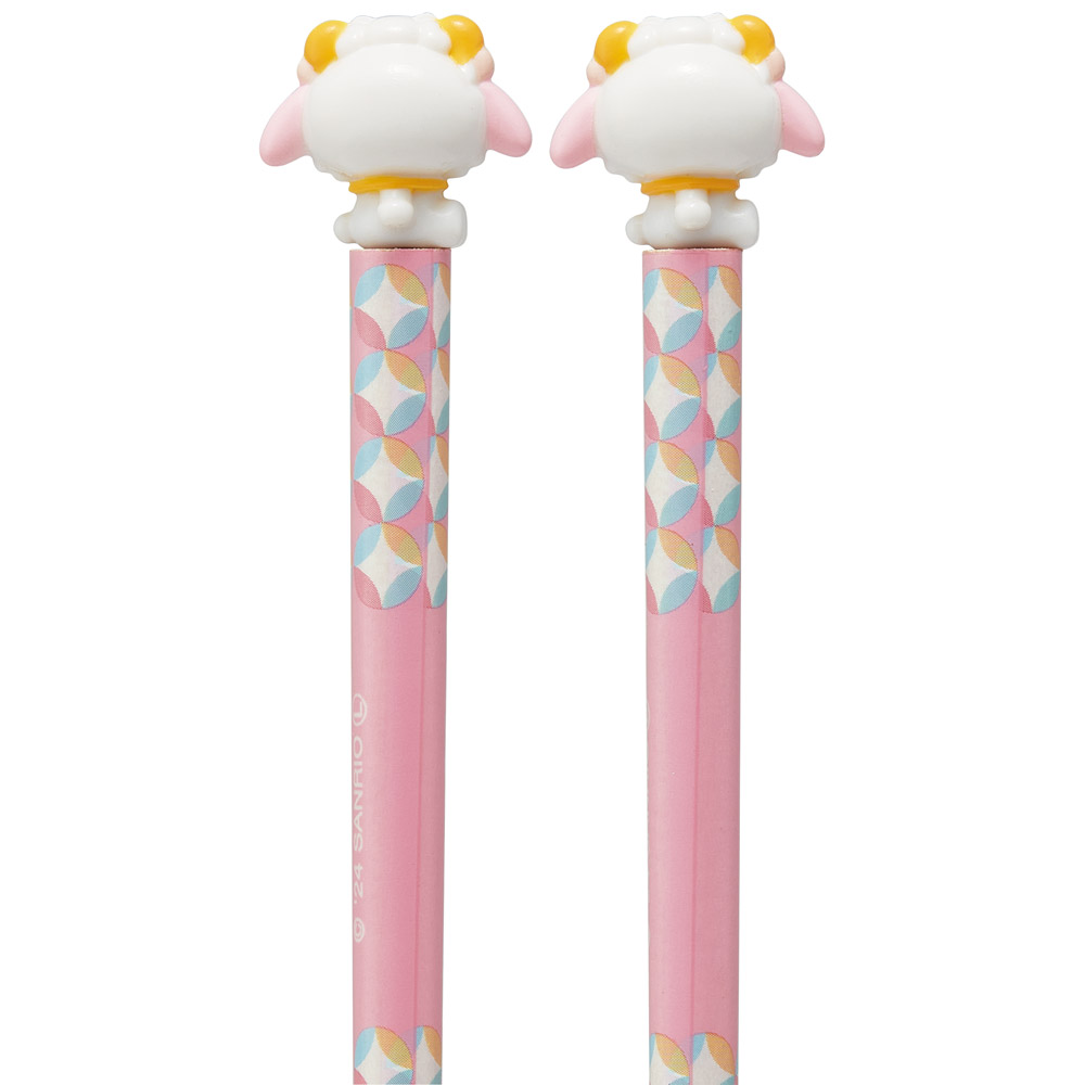 【メール便対象品】 マスコット付き 塗箸 木箸 箸 大人 すべらない 21cm キャラクター かわいい skater AND45 スケーター 干支 十二支 未 ひつじ ヒツジ マイメロディ マイメロ【お箸 木バシ はし 木製 滑り止め マスコット箸】