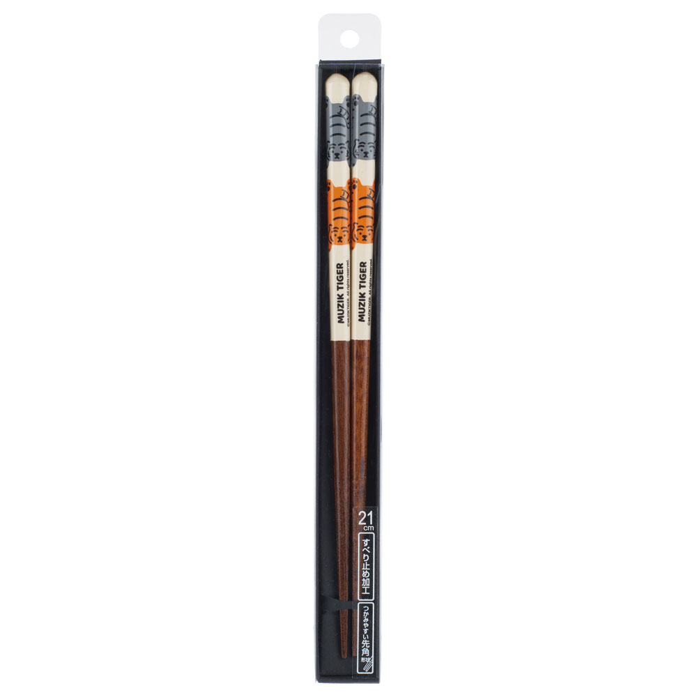 塗り箸 21cm MUZIKTIGER/ANN4SQ_4973307672989/スケーター