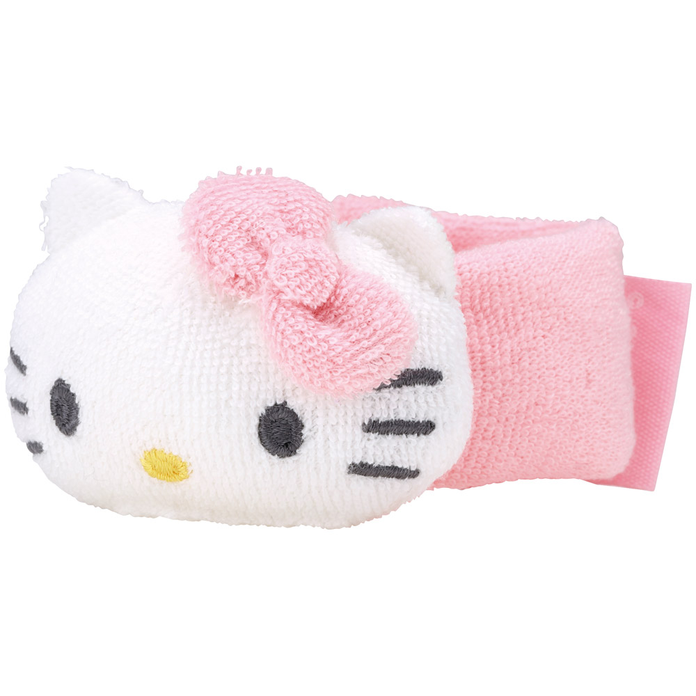 ガラガラ 付き リストバンド 腕 がらがら 赤ちゃん ベビーラトル キャラクター skater スケーター BGRB1 キティ ハローキティ キティちゃん 女の子【ベビー おもちゃ かわいい 出産祝い ギフト プレゼント】