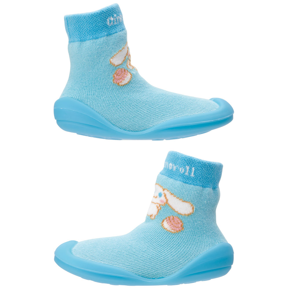 ソックス シューズ L 13.3cm ベビー ファースト シューズ 靴 赤ちゃん BSSHL4 スケーター skater シナモロール シナモン サンリオ 女の子 女子【キャラクター 靴下 くつ クツ ファーストシューズ 室内履き ベビーシューズ 子供】