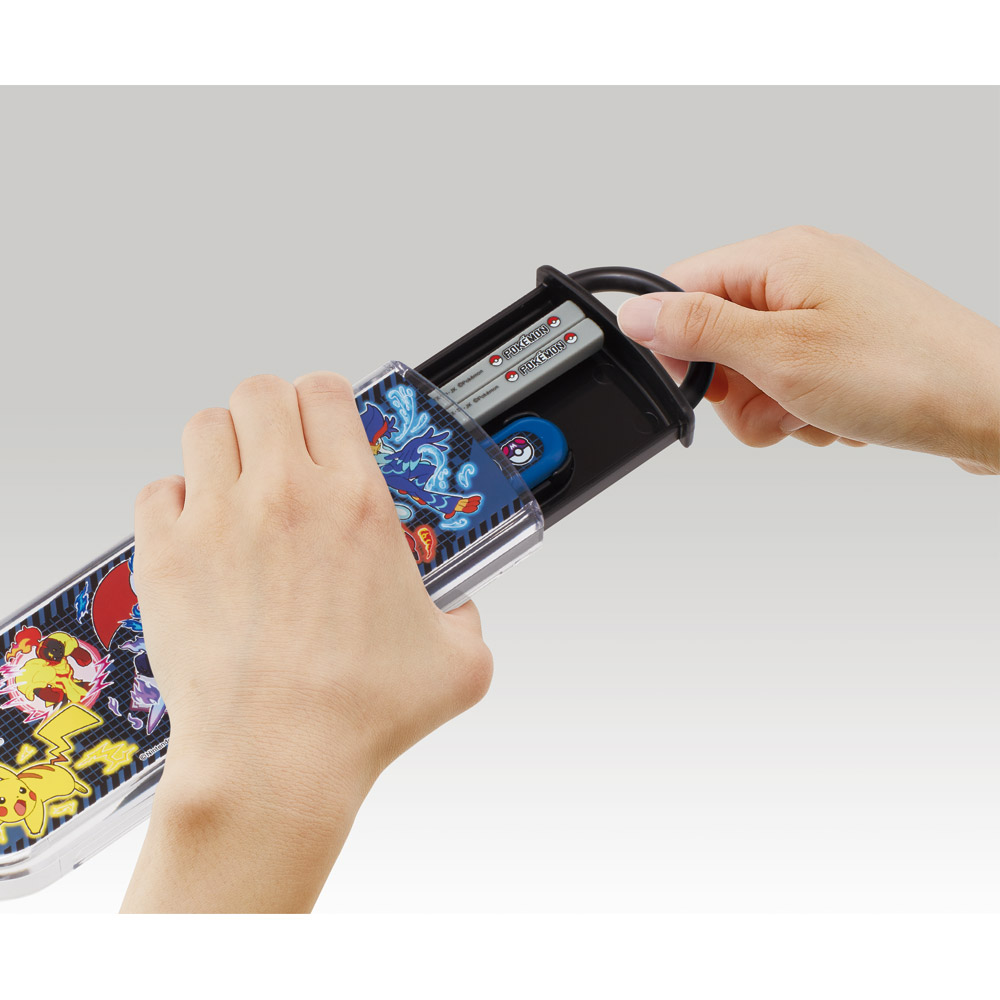 【メール便対象品】 お箸 スプーン セット 食洗器対応 抗菌 カトラリー お弁当 skater カトラリーセット スケーター CCA1AG ポケットモンスター 25年 ポケモン ピカチュウ 男の子