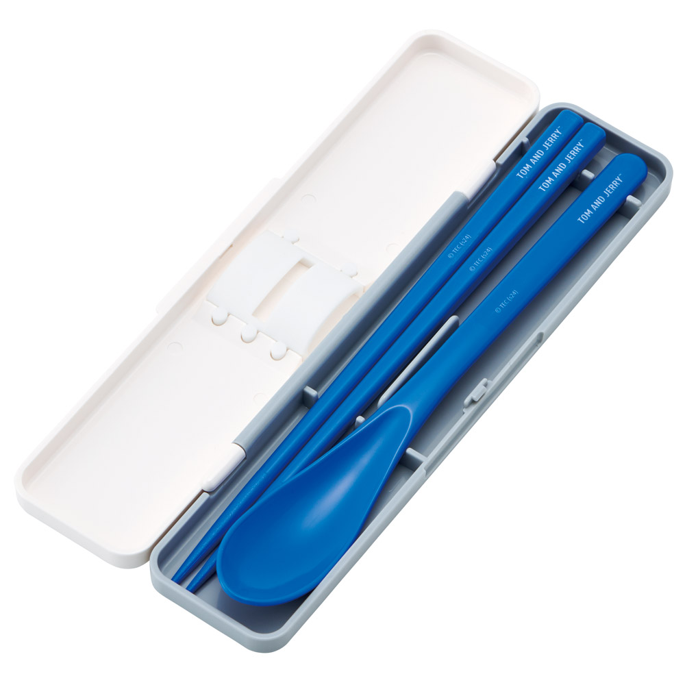 お箸 スプーン セット 食洗器対応 抗菌 カトラリー お弁当 skater カトラリーセット スケーター CCS3SAAG トム&ジェリー トムとジェリー 男の子 女の子【おはしセット お箸セット 幼稚園 子供 箸 箸ケース 食洗機 弁当】