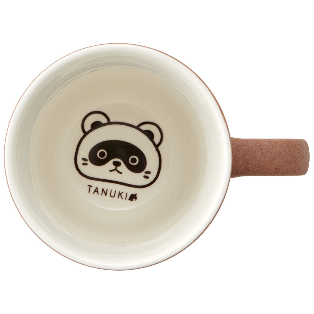 マグカップ 陶器製 260ml コップ カップ 食器 かわいい 陶器 スケーター skater CHMG2 TANUKI たぬき タヌキ 動物柄 男の子 女の子【可愛い キッズ 子ども 子供 こども】