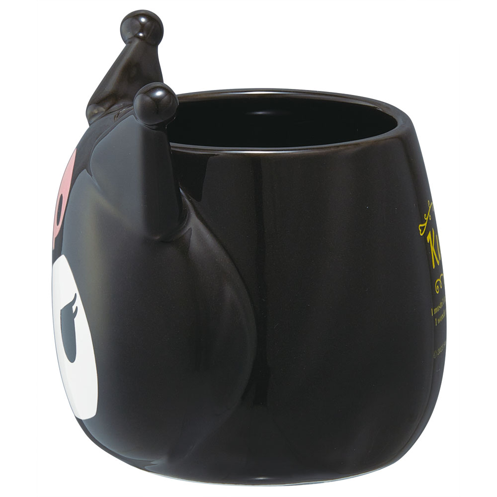 【送料無料】陶器 ダイカット マグカップ 陶器製 キャラクター コップ カップ スケーター skater CHMGD4 クロミ クロミちゃん 女の子 女子【可愛い 取っ手付き】